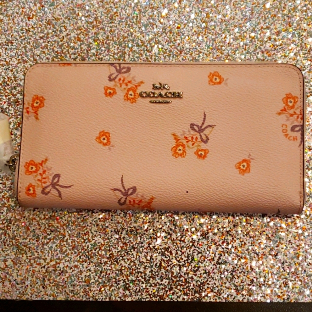Coach Floral Bow